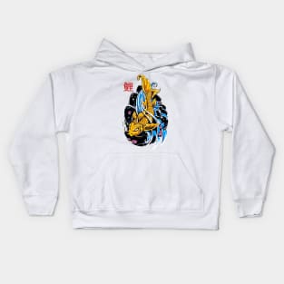 tattoo koi carp Kids Hoodie